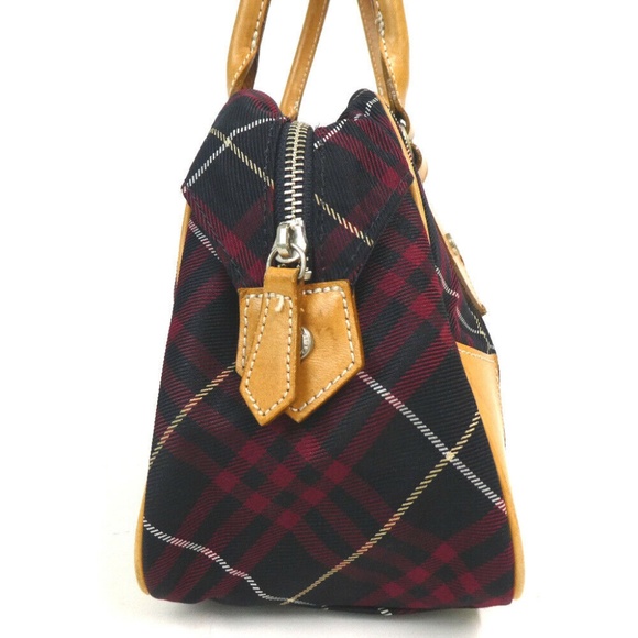 Authentic BURBERRY BLUE LABEL Nova Check Handbag - Picture 4 of 8